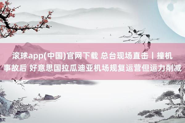 滚球app(中国)官网下载 总台现场直击丨撞机事故后 好意思国拉瓜迪亚机场规复运营但运力削减
